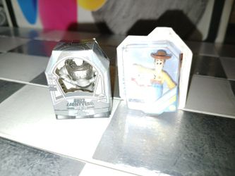 Toy Story Buzz Lightyear Platinum & Woody Figures