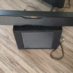 Klipsch Soundbar + Sub