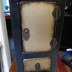 Black And Gold Mini Locker