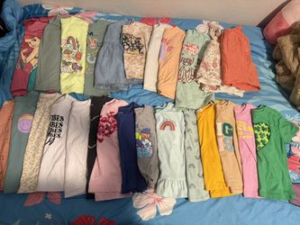 Girls Short Sleeve Shirts Size 5