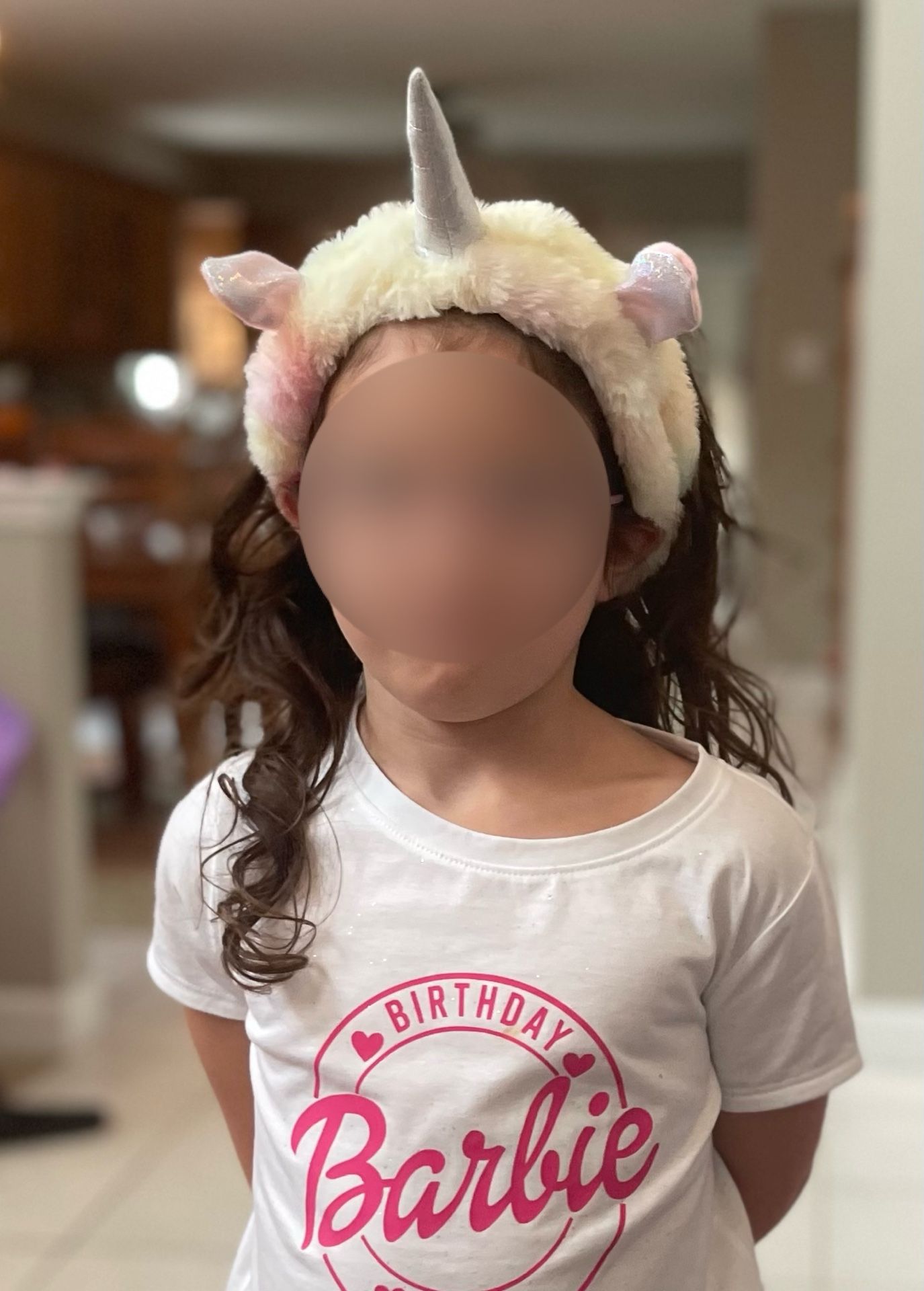Kids Unicorn Headband Fluffy Unicorn Decor Headband