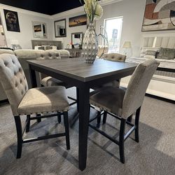 5 PC DINING TABLE SET