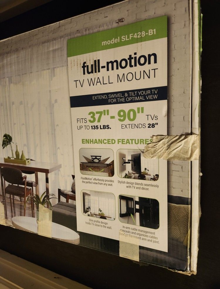 Wall Mount 37-90 Inch