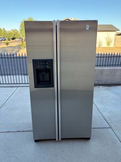 Refrigerator Ge Stainless Steel Counterdepth.