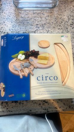 Wood board for cheese