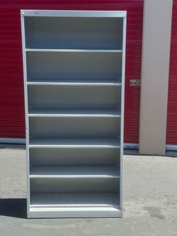 Vintage Metal Bookshelf
