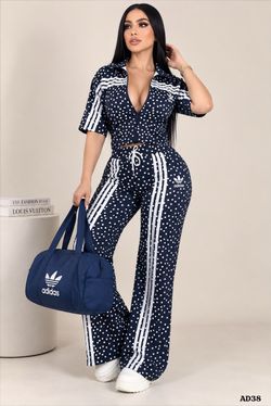 Adidas Women's Two-Piece Tracksuit Set