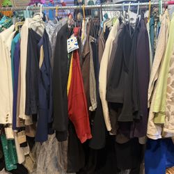 Women’s work attire size 8 to 16 prices $ 5 to $10 apiece 