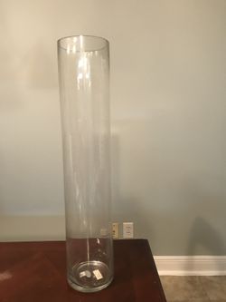 Selling 2 Glass Cylinder Vase