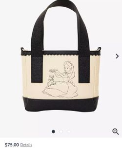 Alice in Wonderland Tote Bag