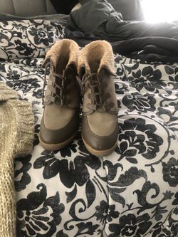 Brown Boots Size 7