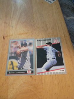 Roger Clemens 2 Cards