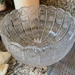 Bohemian Crystal Bowl