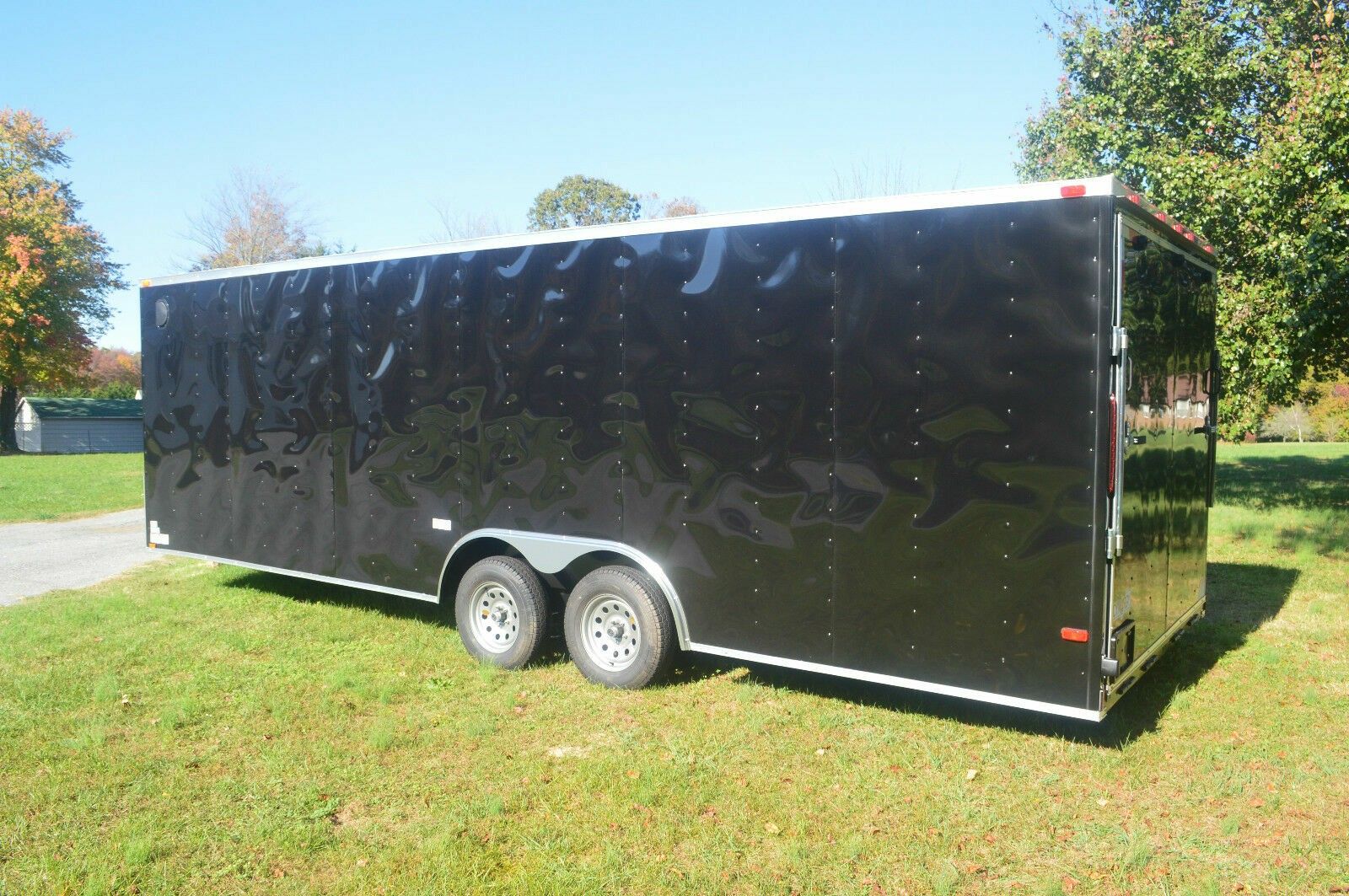 ENCLOSED TRAILERS ALL SIZES 20 24 28 32-SNOWMOBILE MOTORCYCLE CAR HAULER STORAGE MOVING