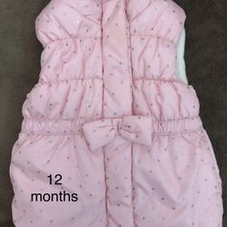 Baby Girl Vest 12