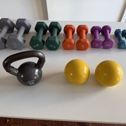 Complete Dumbbell Weight Set