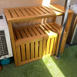 Wooden cabinet Storage