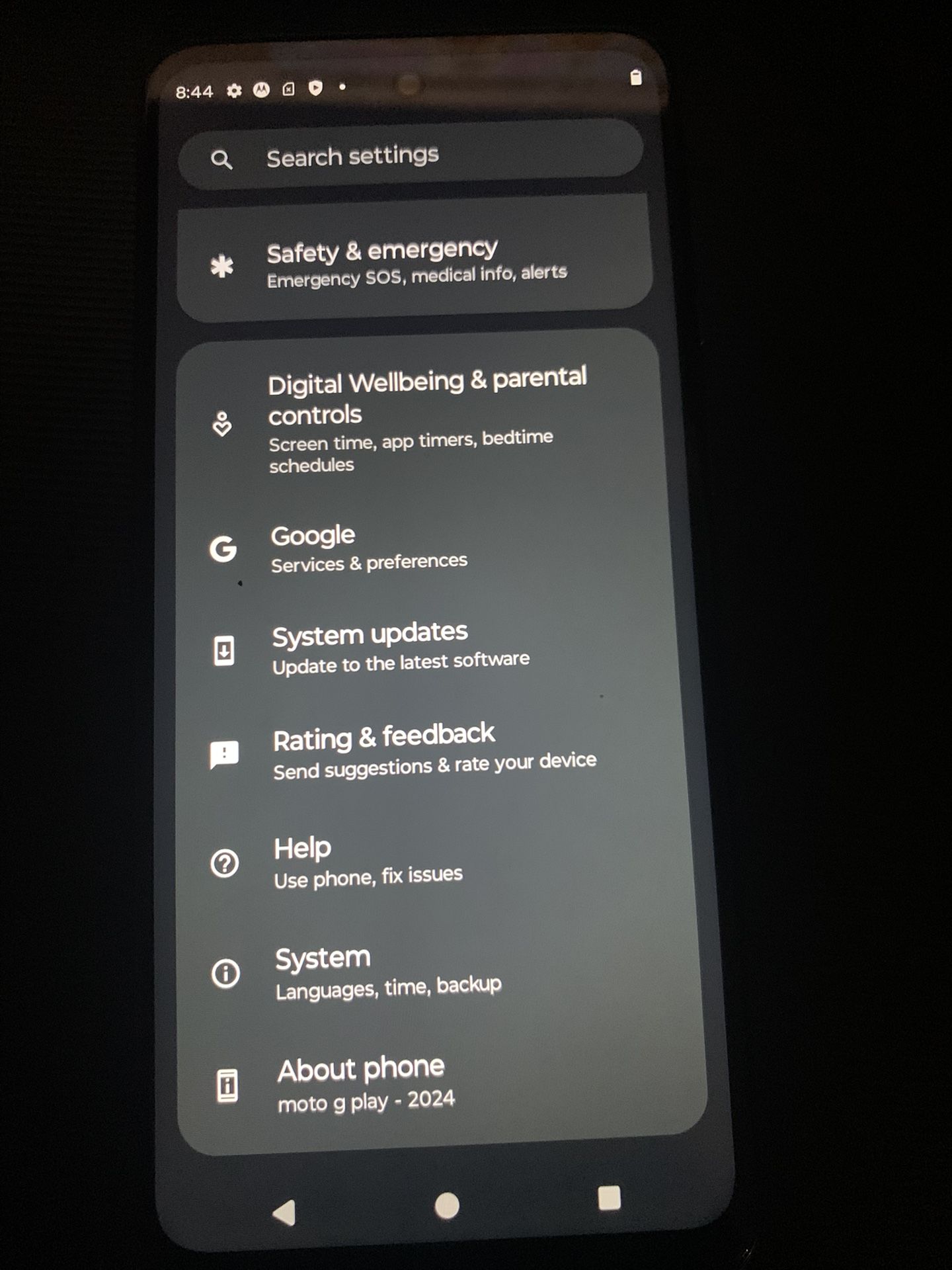 MOTOROLA MOTO G PLAY 2024
