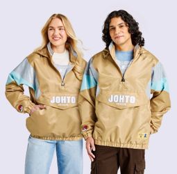Pokemon Starter Pullover Jacket Gold