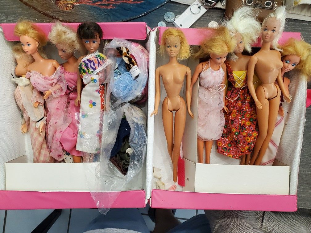 Vintage Barbie Dolls From The 70's