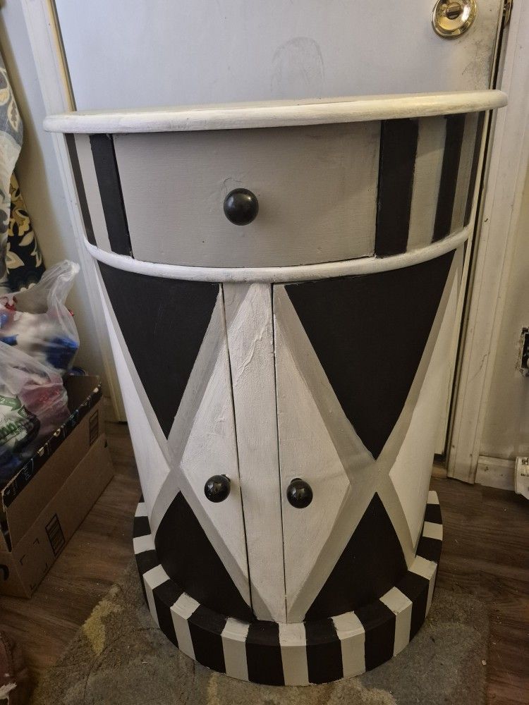 Unique, Little Table/Storage Cabinet