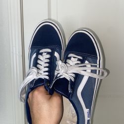 Navy Blue Vans 