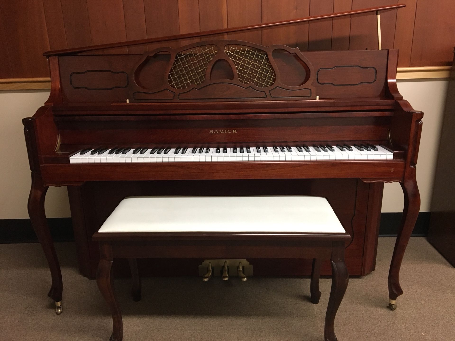 Samick upright piano delivery tuning available