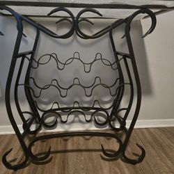 Wine Rack Table