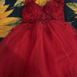 Red Dama Dress