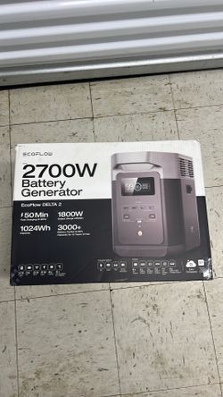 Eco flow battery generator