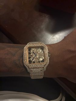 Men watch
