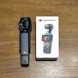 DJI Osmo Pocket 3 + 512GB Lexar microSD Card — Like New