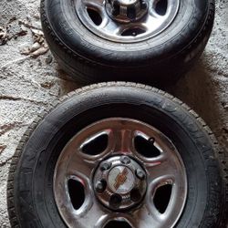 Set of Wheels and tires