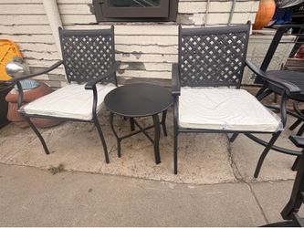 Chairs and table set