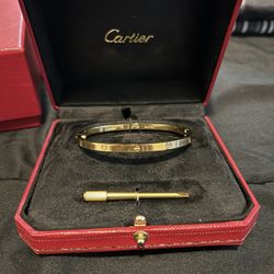 ✨ Cartier Love Bracelet (Size 18)