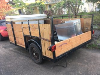 Trailer was stolen in front of my house