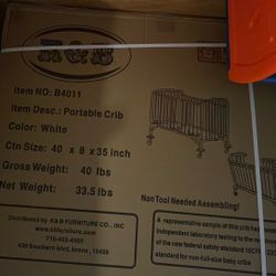 Portable Crib 
