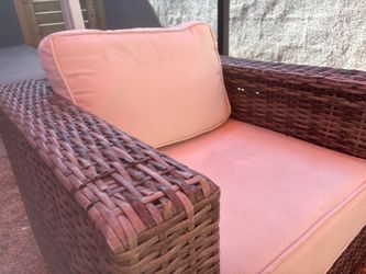Patio Couch and Chairs