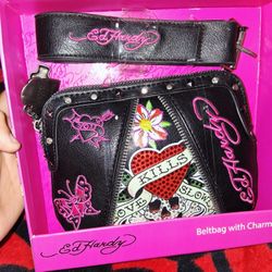 Ed Hardy Beltbag With Charms