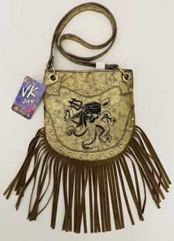 Descendants Purse - Uma - GOLD FRINGE