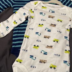 3 Baby Long Sleeve Shirts 