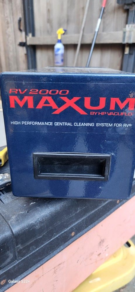 Rv 2000 Maxum Vacuum