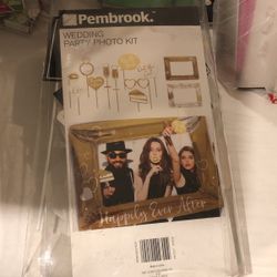 Wedding - photo booth decor signs photo kit