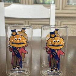 Mayor Mc cheese , Mcdonald’s Collectible Glasses 