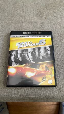 Fast & Furious 6 4K + Blu Ray