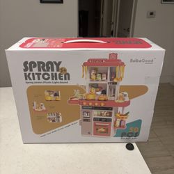 Brand New Spray Home Kitchen Set For Kids Gift (Unopened)