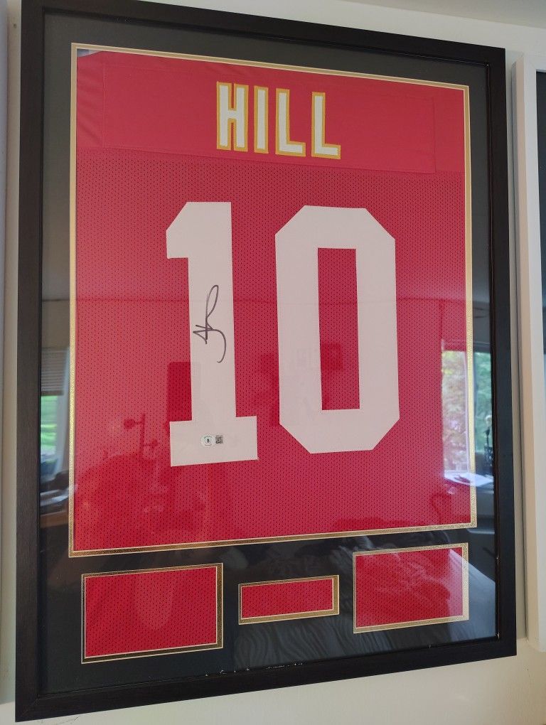 Tyreek Hill Signed Kansas City Chiefs Jersey