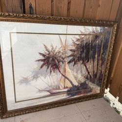 Captain And His Sailboat Entering The Harbor