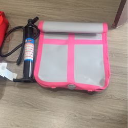 Air Mat With Pump $30 And 3 Small Juvenile Sleeping Bags$30