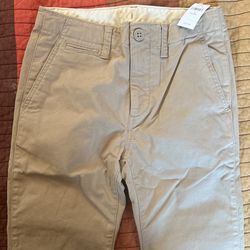 New Gap kids Husky Khaki Pants- boys